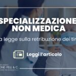 specializzazioni non mediche
