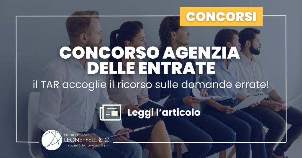 domande errate concorso agenzia entrate
