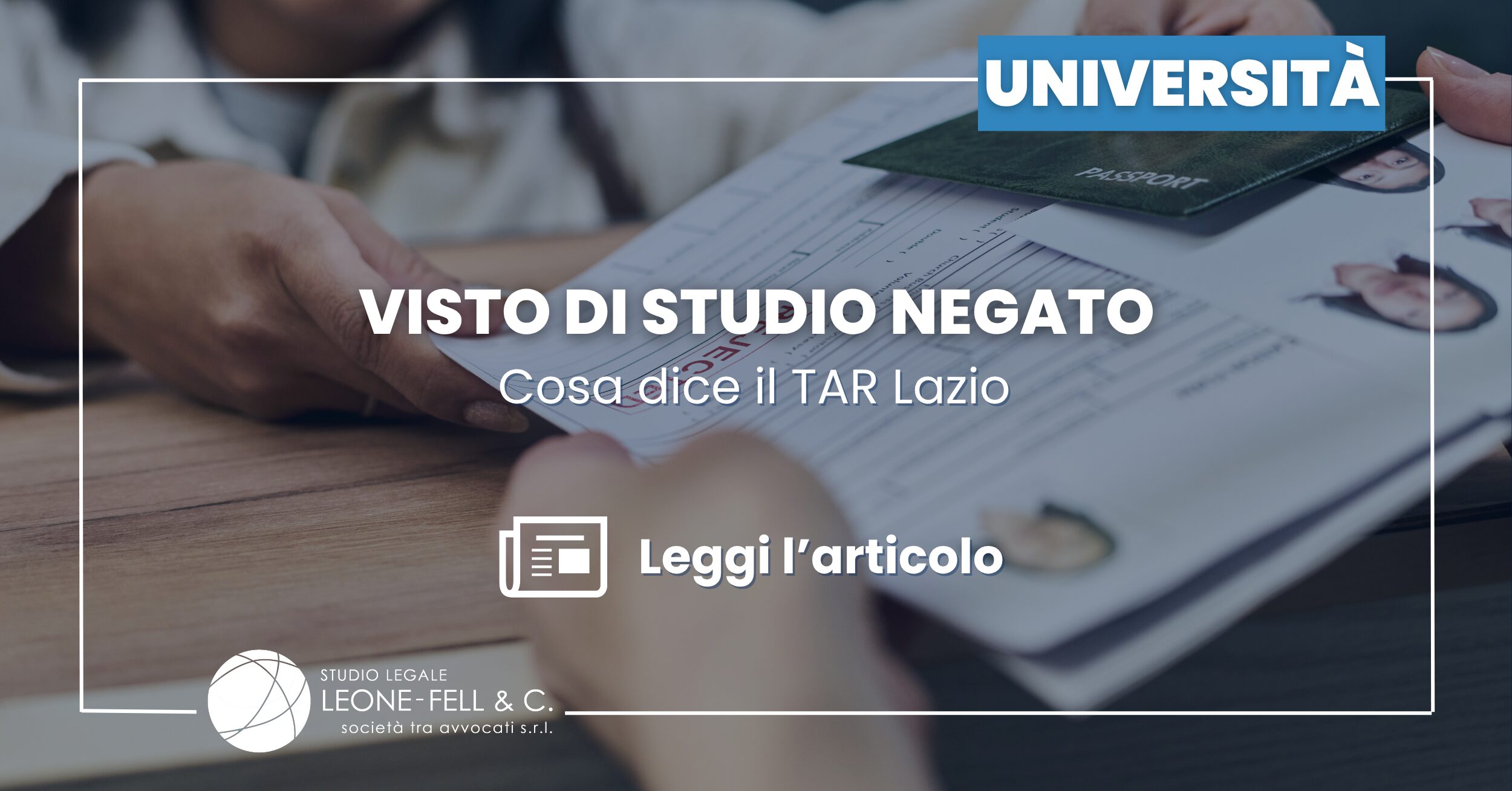 Visto di studio negato: cosa dice il TAR Lazio