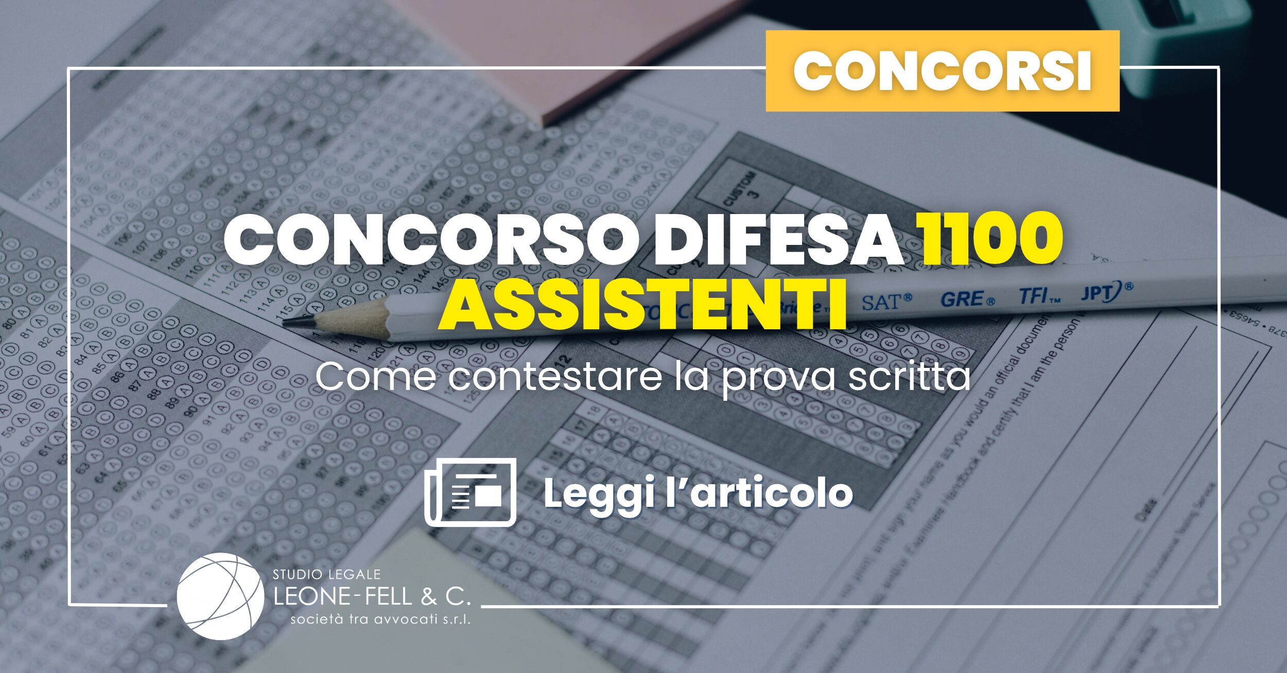 Concorso Difesa 1100 assistenti: come contestare la prova scritta