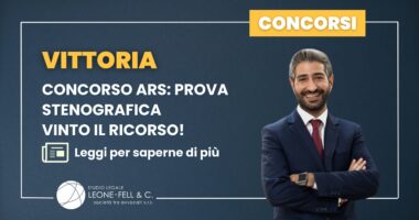 Ars stenografia ricorso