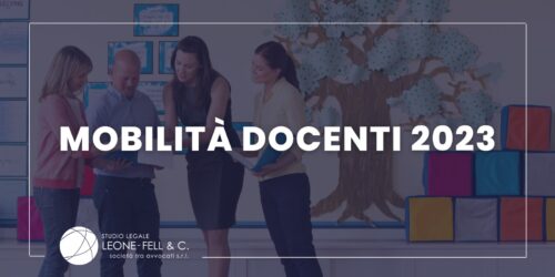 mobilità docenti 2023