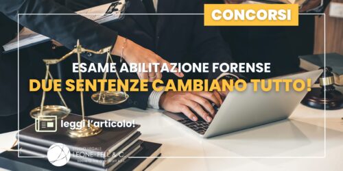 abilitazione forense ricorso