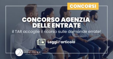 domande errate concorso agenzia entrate