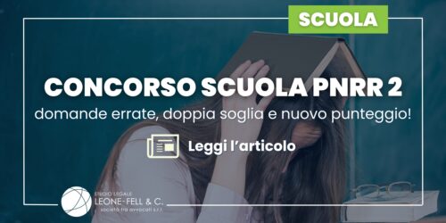 pnrr docenti ricorso