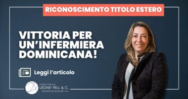 riconoscimento titolo estero