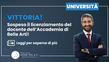 ricorso belle arti