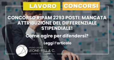 ripam differenziale stipendiale