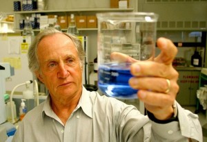 Il professore e premio Nobel per la medicina Mario Capecchi - foto TmNews/Infophoto