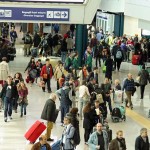 Pasqua: vacanzieri affollano aeroporti Fiumicino e Ciampino