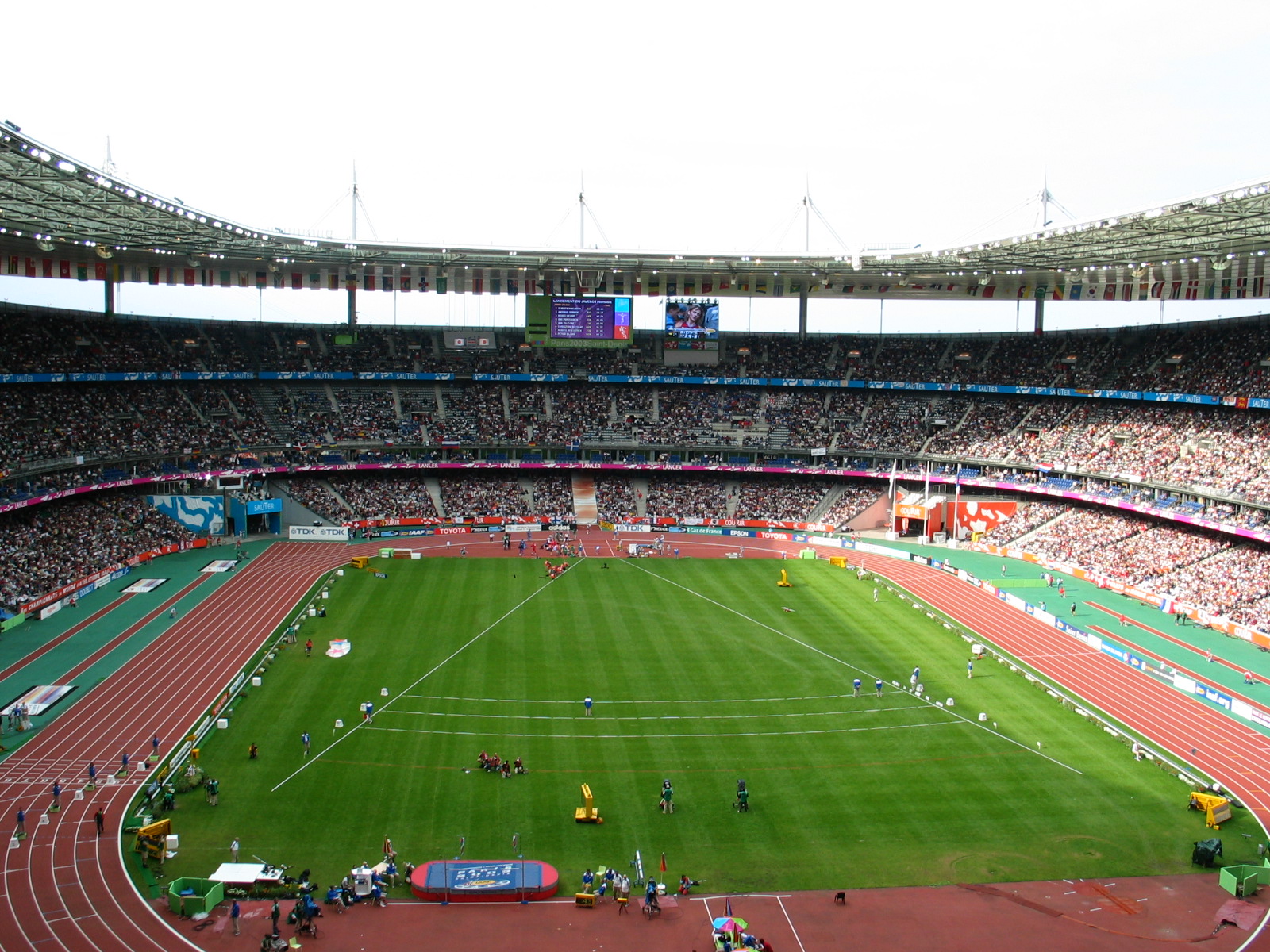 World Championships In Athletics 2003 Paris Saint Denis Stadium 