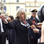 Arrivo dei nuovi Ministri al Quirinale per il giuramento.