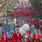 >>>ANSA/ LAVORO:SINDACATI, UNITI IN PIAZZA PER FESTA DELLA REPUBBLICA