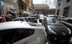 Parcheggio in doppia fila 2