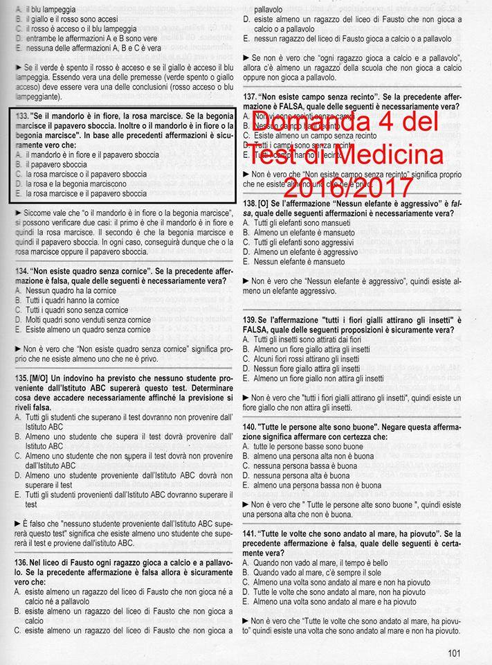 Test Medicina 16 Quiz Falsati 10 Domande Prese Da Alcuni Manuali Di Preparazione Avvocato Leone Fell