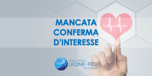 mancata conferma di interesse