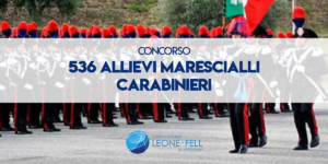 Concorso 536 allievi Marescialli