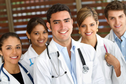 Group of doctors