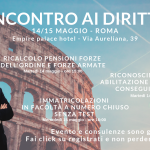 Copertina eventbrite incontro ai diritti roma 14-15 maggio 2019