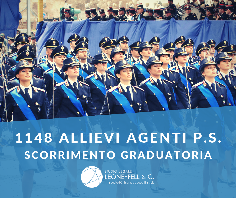 Scorrimento 1148 Allievi Agenti Polizia Nostra Vittoria Al Tar Per Punteggi Pari O Superiori A 6 10