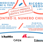 BANNER GRANDE SITO con testate – 1000X450 tour contro il numero chiuso RM e PD