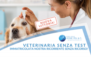 veterinaria senza test