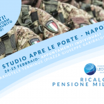 napoli studio apre porte 24-25 feb ricalcolo pensione militare