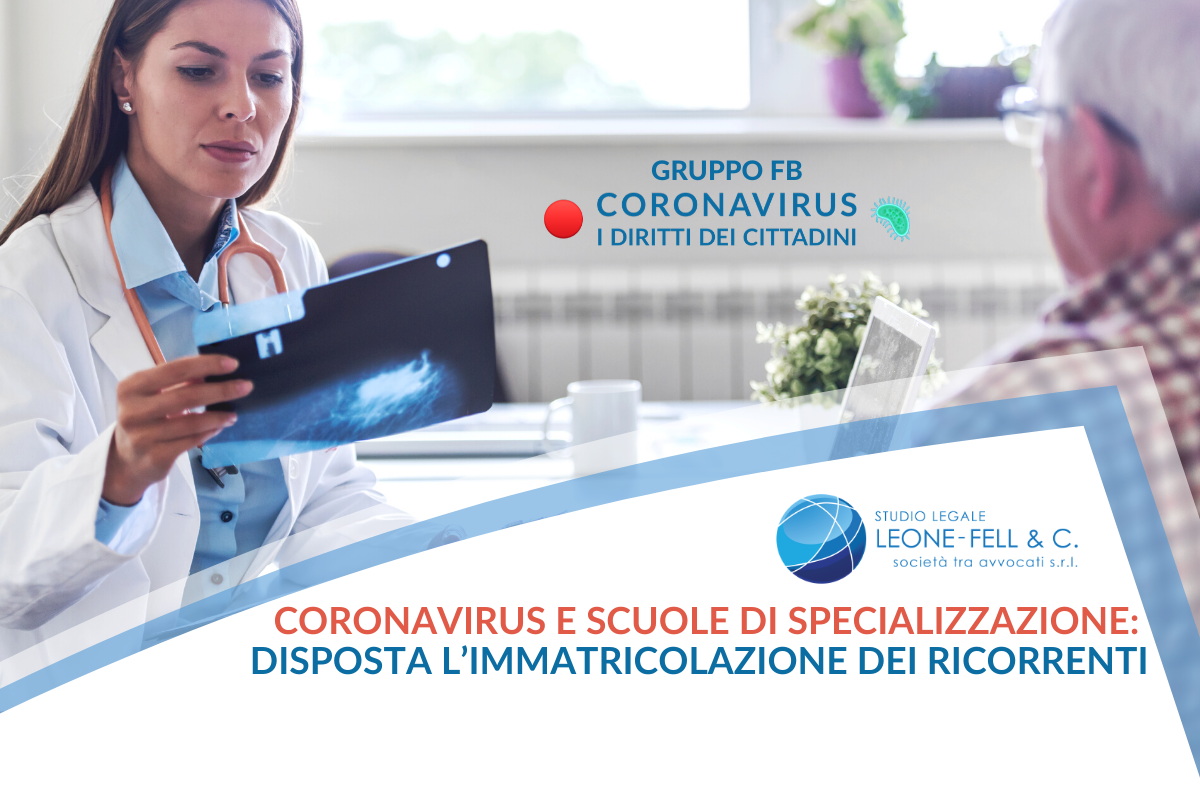 coronavirus e scuole di specializzazione senza logo facebook