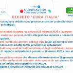 decreto cura autonomi professionisti