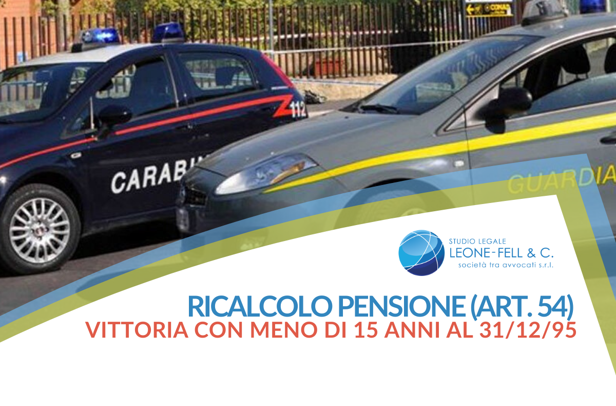 ricalcolo pensione