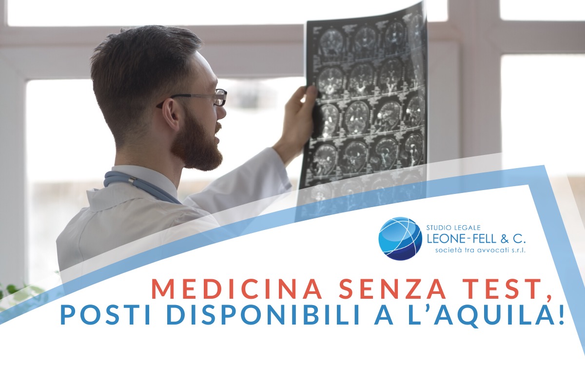 medicina senza test