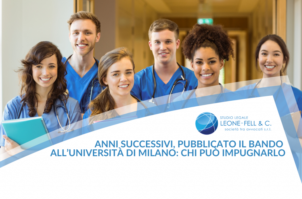 Anni successivi, pubblicato il bando all’Università di Milano: chi può
