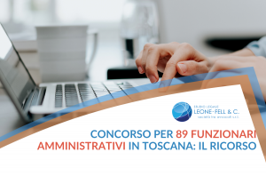 89 funzionari amministrativi