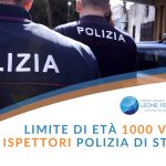 1.000 vice ispettori di polizia