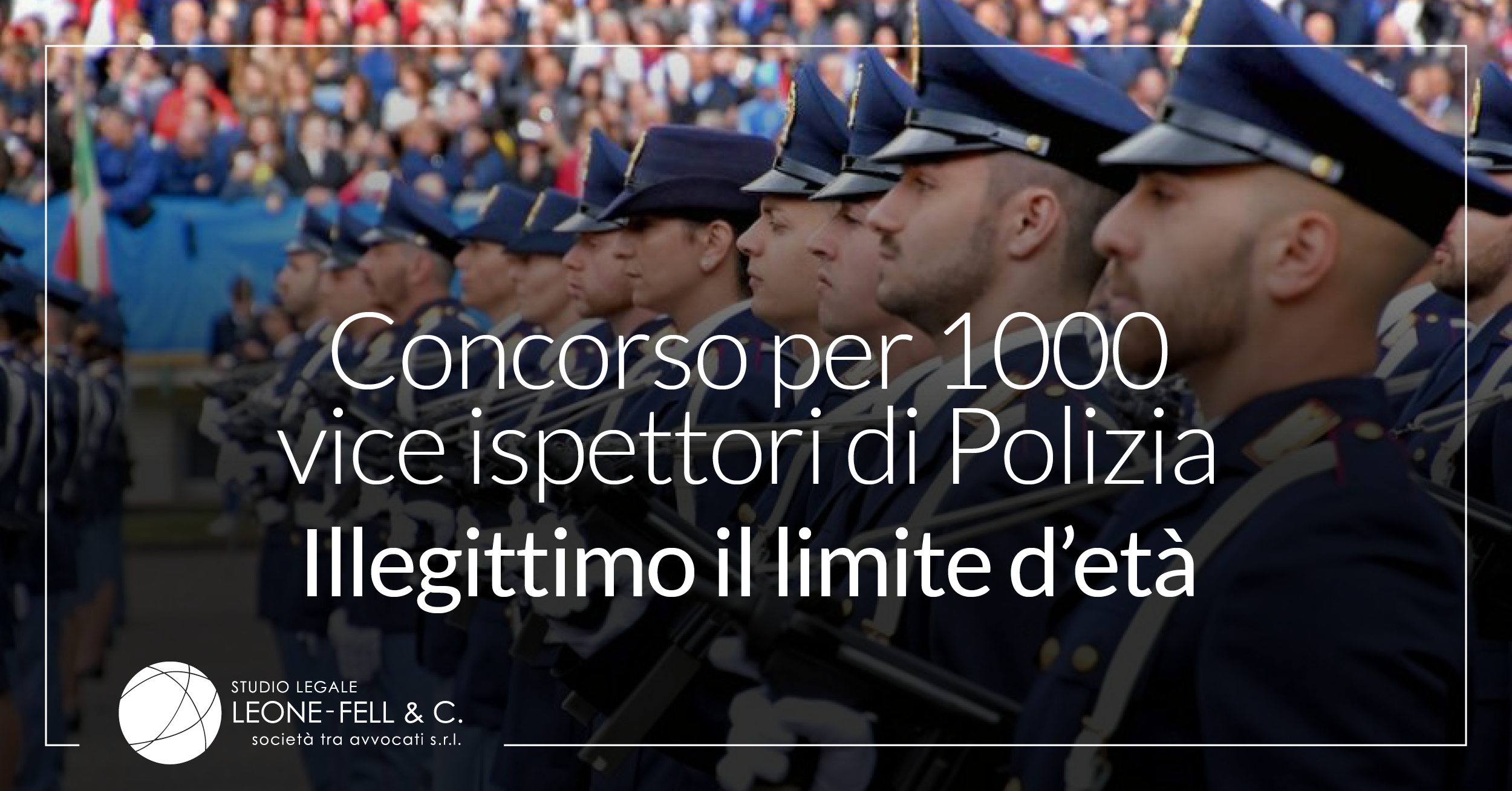 1.000 vice ispettori di polizia