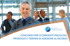 33 dirigenti psicologi