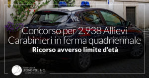 2.938 allievi carabinieri