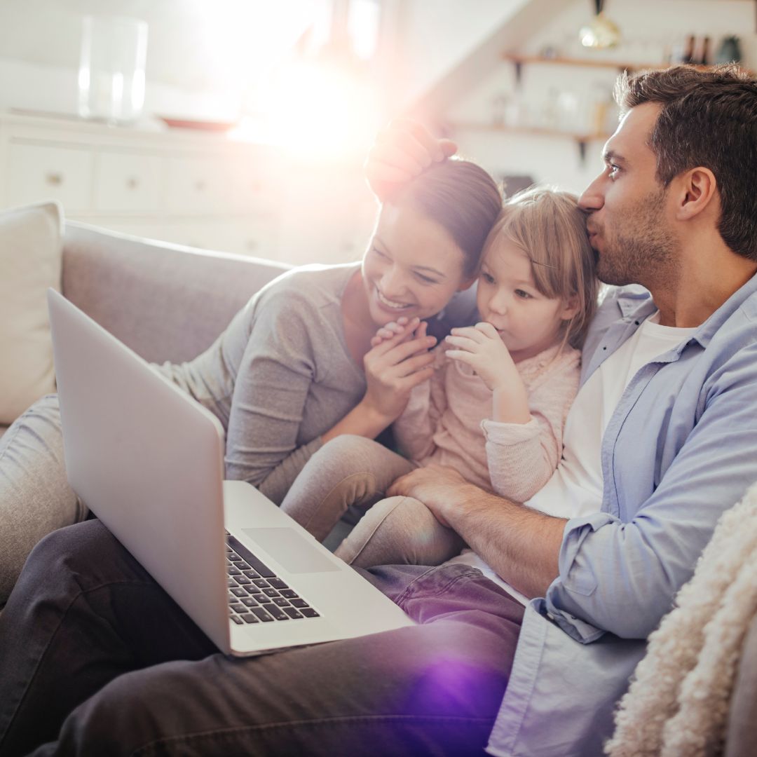 famiglia riunita con l'assegnazione temporanea