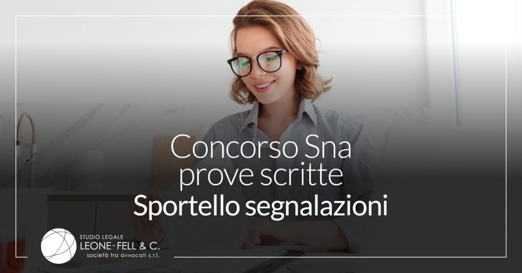 concorso SNA banner