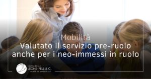 servizio pre-ruolo banner