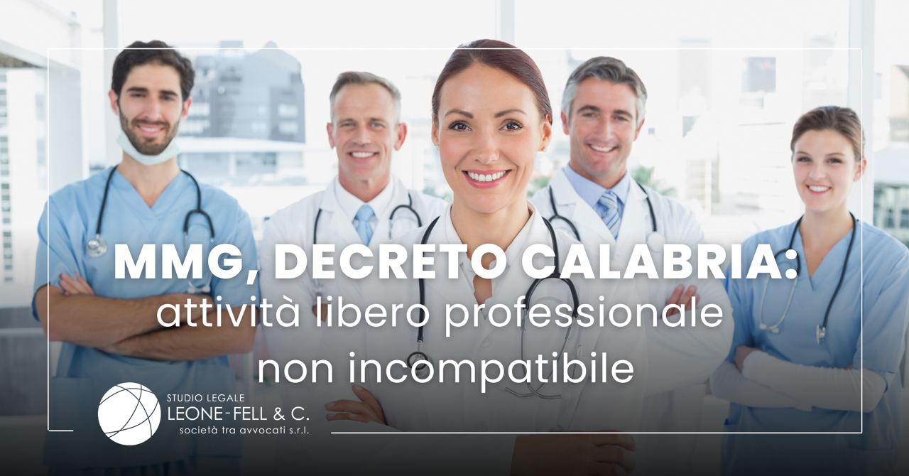 mmg decreto calabria, medici sorridenti