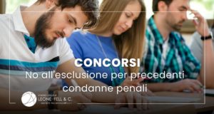 condanne penali, ragazzi che stanno partecipanno a un concorsi