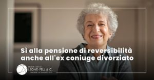 pensione di riversibilità, anziana sorridente