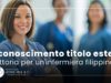 riconoscimento titolo, infermieri stranieri sorridenti