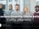riconoscimento titolo estero, medici di diversa nazionalità in piedi all'interno di una sala