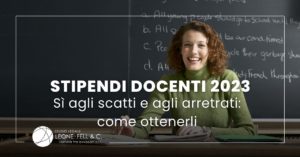 stipendi docenti 2013, blocco scatti stipendiali, immagine con docente