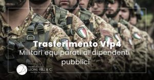 trasferimento Vfp4, militari in colonna, con tute mimetiche