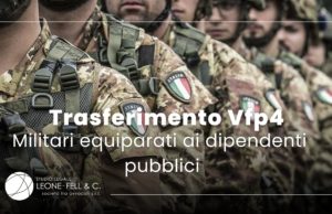 trasferimento Vfp4, militari in colonna, con tute mimetiche