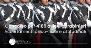 4189 allievi carabinieri, carabinieri schierati