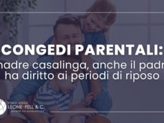 congedo parentale, immagine con padre che gioca con due bambini